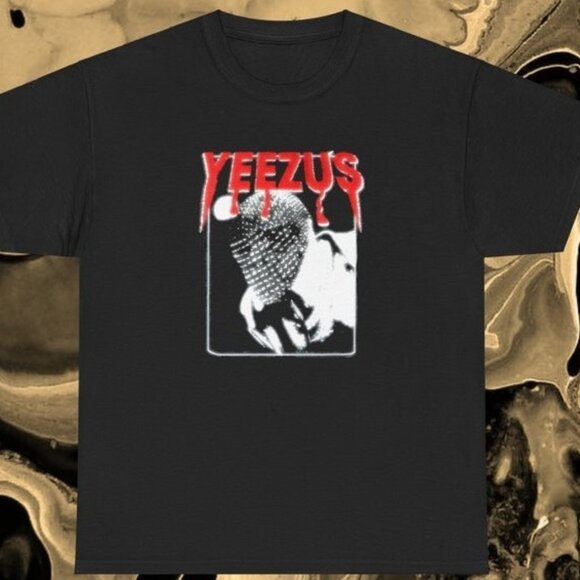 Kanye West Yeezus Tee, Vintage Style Graphic T-Shirt, Hip-Hop Music Tee - Picture 1 of 4